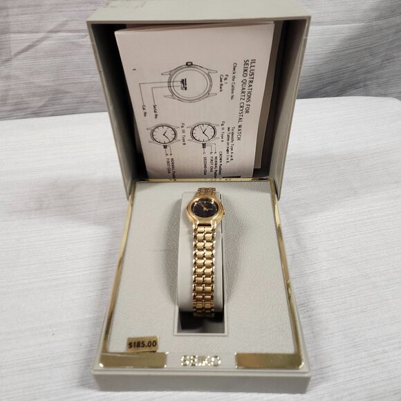 Vintage Seiko V401-0281 Woman’s Ladies Quarts Watch - Picture 1 of 5